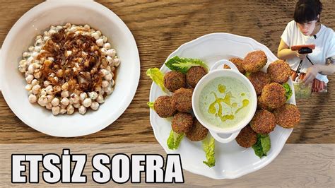 FALAFEL EKŞİLİ NOHUT PİYAZI FİT TARİFLER YouTube