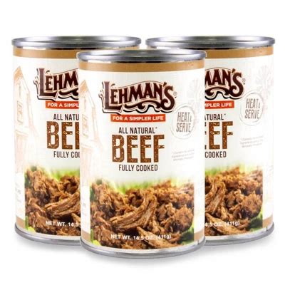 Lehman S All Natural Canned Meat Usa Made Ready To Eat For Everyday