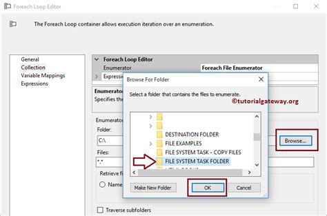 SSIS ForEach Loop File Enumerator