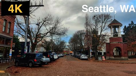 Ballard Seattle Wa Driving Tour In Winter Youtube