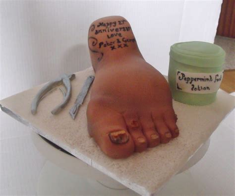 Chiropodist Foot Cake