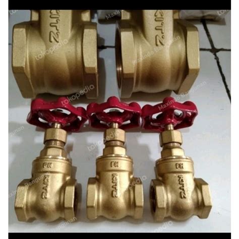 Jual Gate Valve Kuningan 1 Inch KITZ Asli HQ Shopee Indonesia