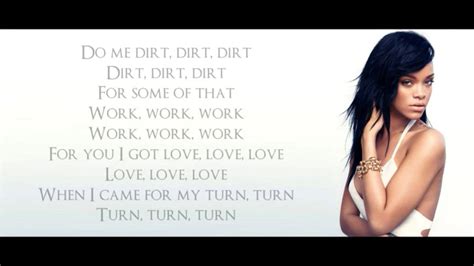 Rihanna Work Ft Drake Letra YouTube