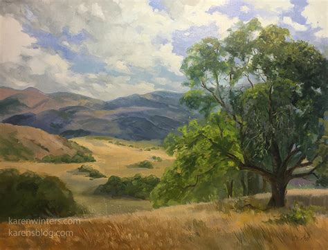 California Landscape Paintings And Plein Air Paintings By California