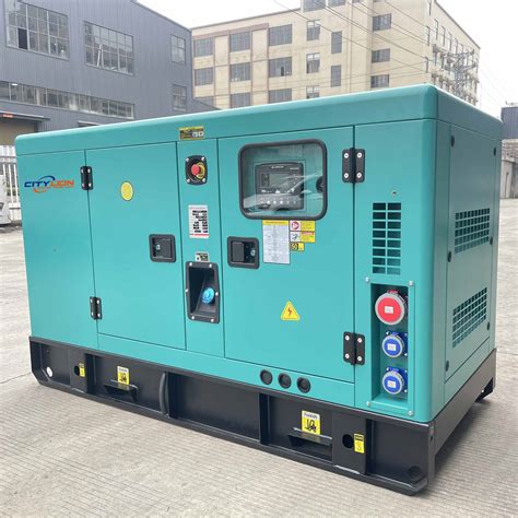 Factory Sale ATS Brushless Alternator Genset 15-50kVA 12-40kW Silent D