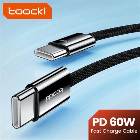 Toocki Usb C Para Tipo C Cabo Para Iphone Plus Pro Carregamento R