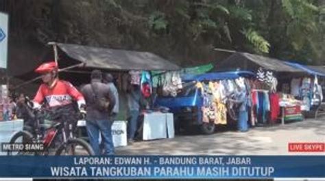 Begini Nasib Pedagang Di Twa Gunung Tangkuban Parahu Video Dailymotion