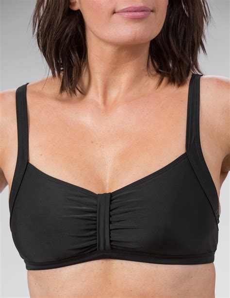 Bikini bh Bygellös Svart urtagbar vaddering inlägg Trofé