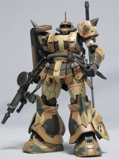 Hg 高機動型ザク地上用 （エグバ機）塗装済完成品ククルス・ドアンの島 プレミアムバンダイ限定 1144スケール プラモデル