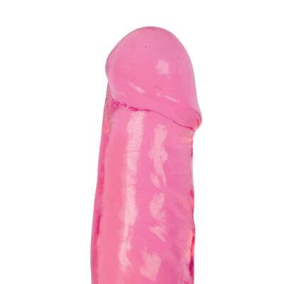 Lollicock Slim Stick Realistic Dildo With Balls 8 Inch Cherry Ice