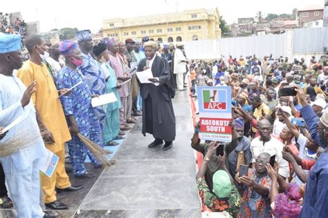 Ogun Apc Congress Abiodun Amosun Factions Elect Parallel Officials