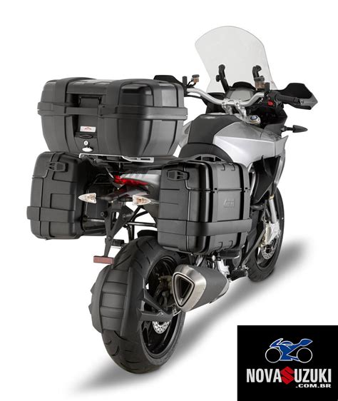 Ba Givi Trekker Aluminium Preto Litros