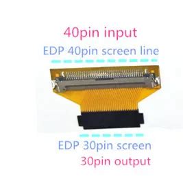 New Led Edp Input Output Pin To Pin Converter Cable Adapter Edp