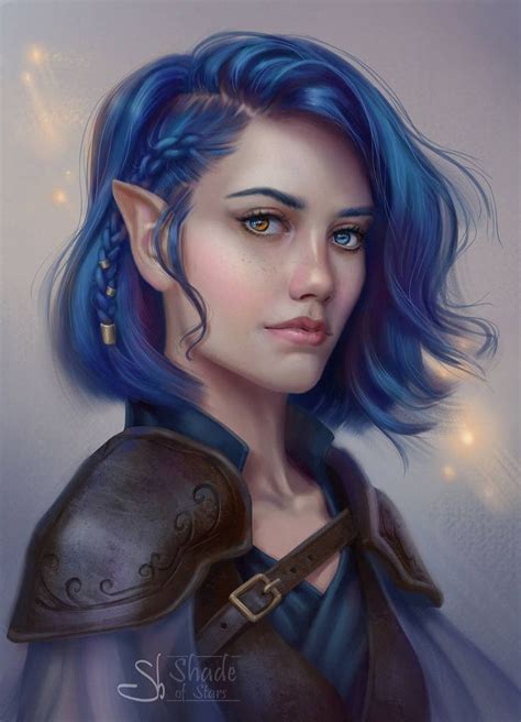 Escadia Giveaway By Shade Of Stars On Deviantart Character Portraits Female Elf Elf Art