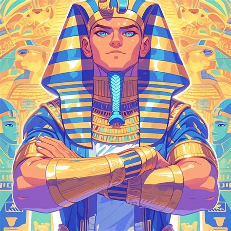 pharaoh illustration vectors illustrations    freepik