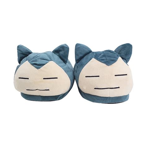 Pantuflas Snorlax Cerrada Pok Mon Plush Bits