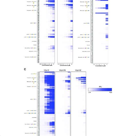 Examination Of Gbp Glycan Binding Affinity Over Multiple