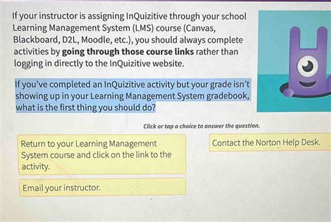 Solved If Your Instructor Is Assigning InQuizitive Through Your School