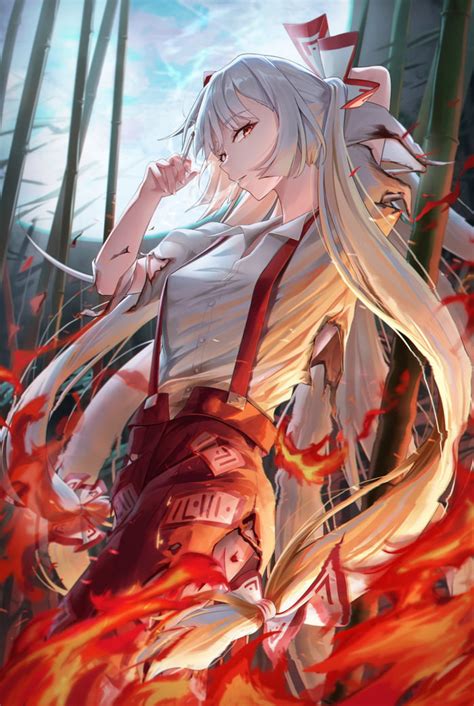 Fujiwara No Mokou By Shion Gag