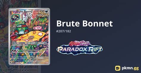 Brute Bonnet Paradox Rift Pkmn Gg