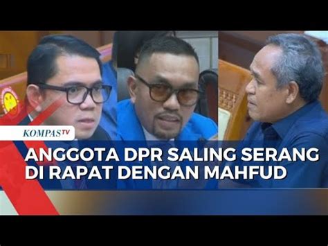 Arteria Dahlan Dan Benny K Harman Saling Serang Terkait Markus Di Rapat