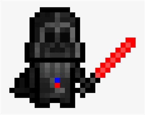 Darth Vader Helmet Pixel Art