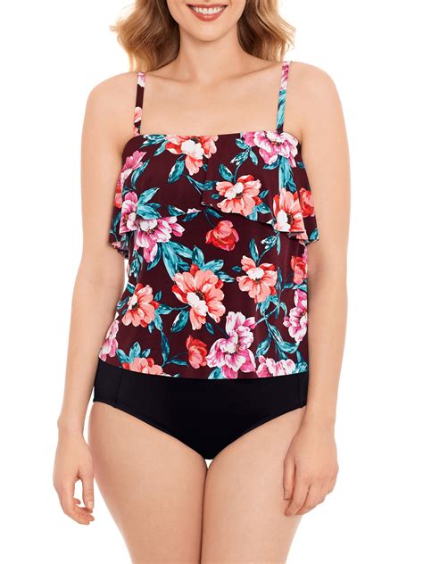 Embrace Your Curves Women S And Women S Plus Liara Tankini Walmart