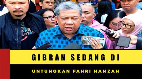 PEDAS BAPAK INI SINDIR KERAS FAHRI HAMZAH TERUS AJA MENCARI