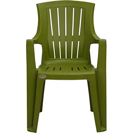 Supreme Turbo Plastic Chair Mehndi Green Set Of 4 Amazon In Home