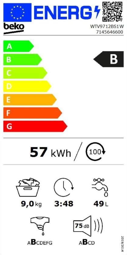 Lave Linge Frontal Beko Wtv Bs W Pas Cher Ubaldi