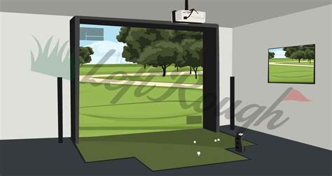 Crystal Clear: The Best Projectors for a Golf Simulator - The Left Rough