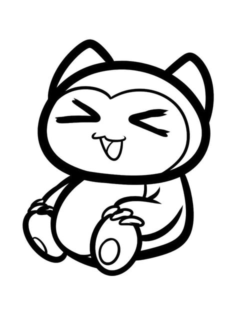 Pokemon Snorlax Coloring Pages Free Printable