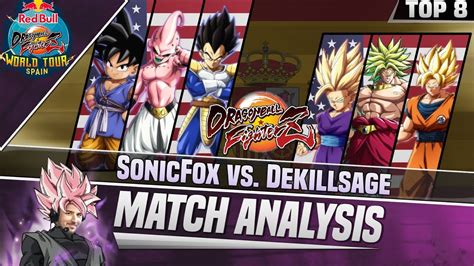 DBFZ Match Analysis DBFZ World Tour Madrid 2019 Top 8 SonicFox Vs