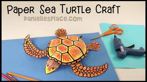 Turtle Papercraft Template