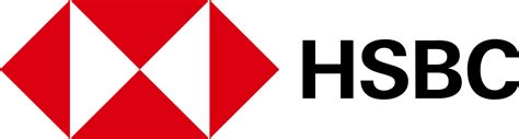 HSBC logo in transparent PNG and vectorized SVG formats