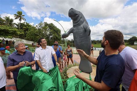 Governador Entrega Nova Orla De Peixe Boi Ag Ncia Par