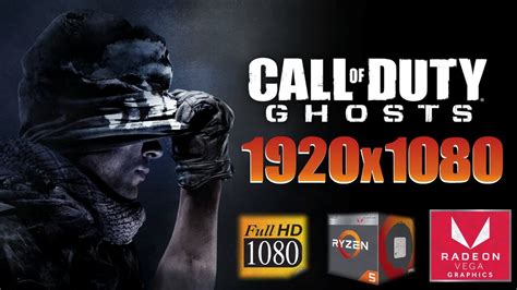 Call Of Duty Ghosts Ryzen G Gb Ram Mhz P Resolucion