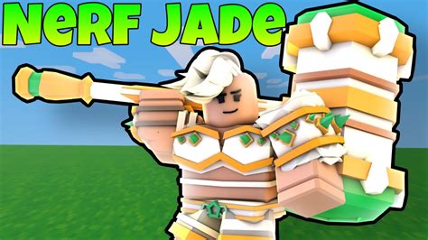 Pro Jade Kit Gameplay Roblox Bedwars Youtube