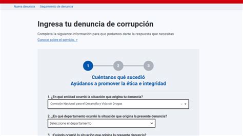 Devida Implementa Plataforma Digital Única De Denuncias Ciudadanas