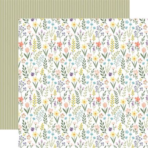 Echo Park Its Spring Time Collection 12 X 12 Double Sided Paper