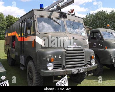 Classic Bedford army truck on display at Baston in the blitz Stock ...