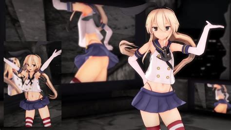 【艦これmmd】おねがいダーリン（つみ式島風）主観視点povbonus2アリ2019 Remake Youtube