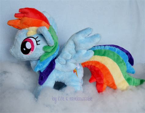 Rainbow Dash Plush by Rainbow-Kite on DeviantArt