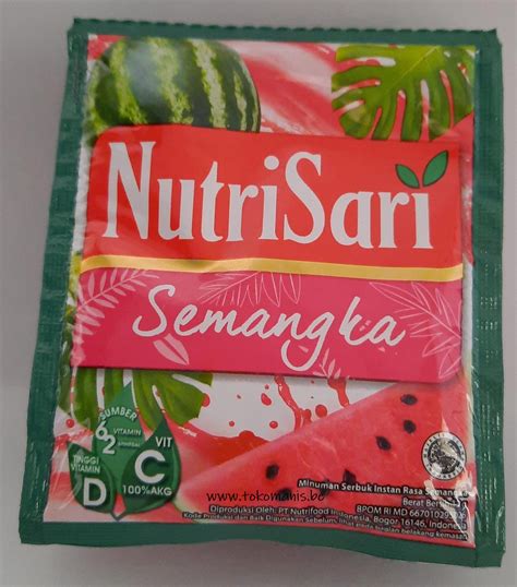 Nutrisari Semangka Sachet X Gr Toko Manis