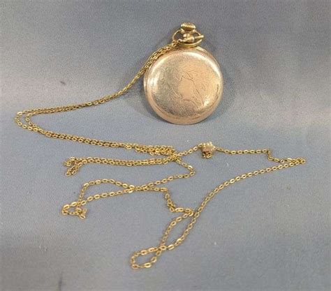 Hampden Watch Co Jewel Pocket Watch With Dueber Case Mayo