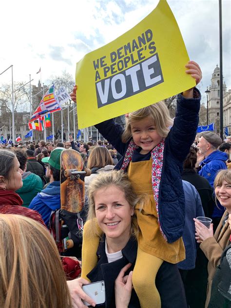 Brexit March Thousands Join Peoples Vote Protest In London