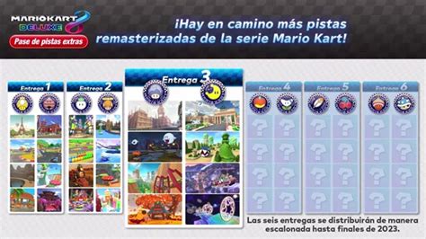 Mario Kart 8 Deluxe Trailer Pase De Pistas Extras Llega Ola 3 7 De