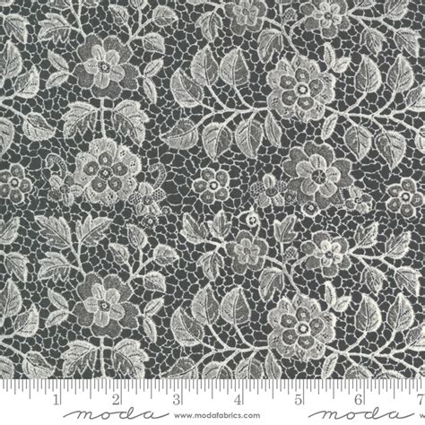 Moda Boudoir Lace Lacy Moon Mist Fabric By Basic Grey 30652 14