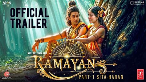 Ramayana Official Trailer Sai Pallavi Ranbir Kapoor Sunny Deol