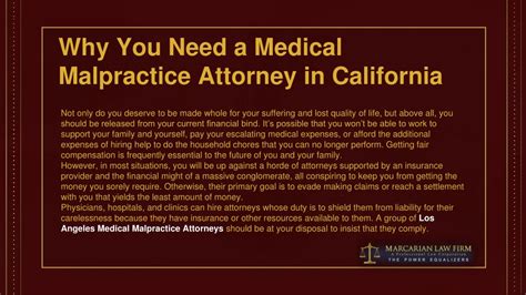 Ppt How To Find The Best Los Angeles Medical Malpractice Attorney In 2024 Powerpoint